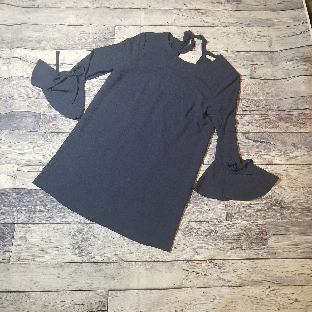 Wayf navy dress large